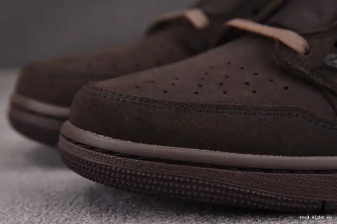 Travis DM7866-202 Air Jordan Velvet Brown OG Low 1 Scott x 0611